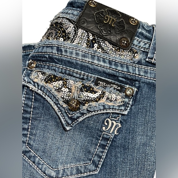 Miss Me Denim - Miss Me Distressed denim bootcut Jeans size 28